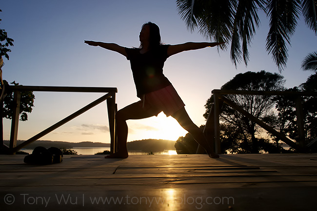 yoga at reef resort, vava’u in tonga