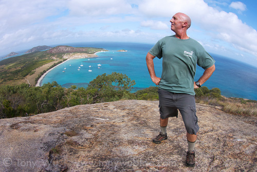 Phil Sokol at Lizard Island