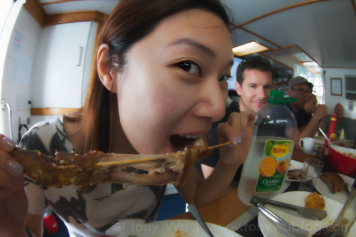 Yvonne Pang at Lizard Island