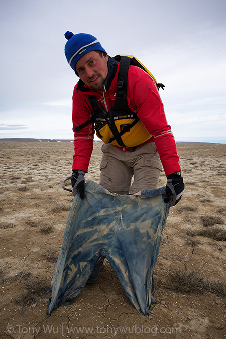 Lost pants in the Arctic