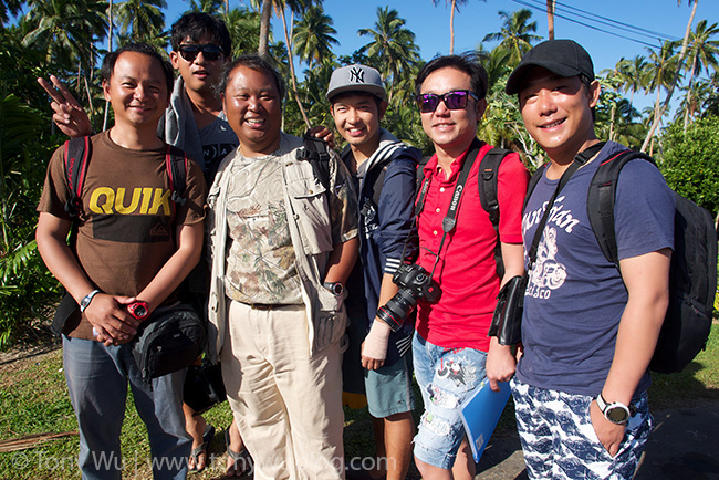 friends from Thailand in Tonga