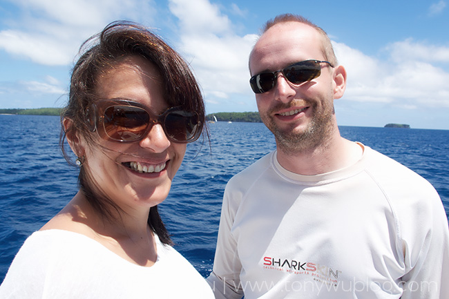 charles and susana in vava’u, tonga