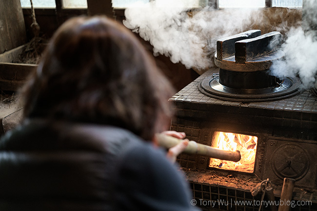 traditional rice preparation, japan