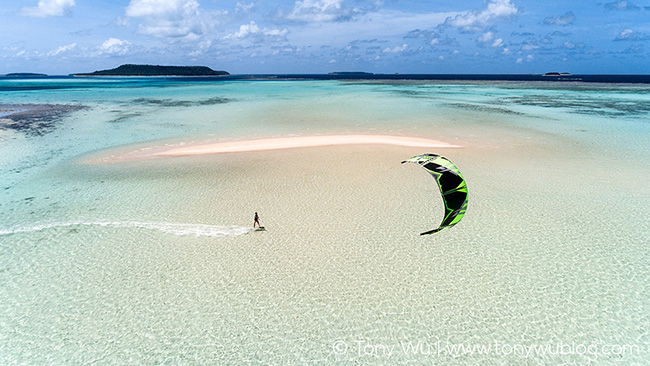 kiteboarding Tonga