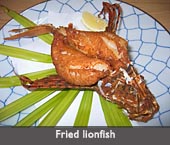 Fried Lionfish
