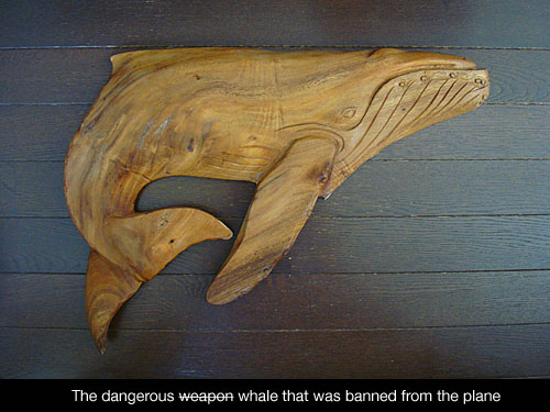 whale carving