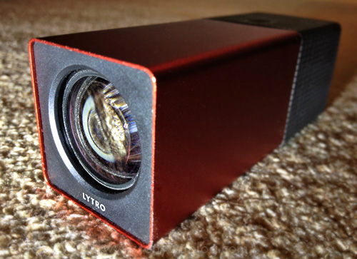 Lytro camera, 16GB Red Hot model
